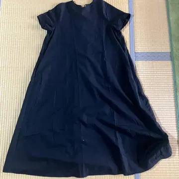 어반 리서치 도어스 백 리본 A 라인 원피스 M 블랙