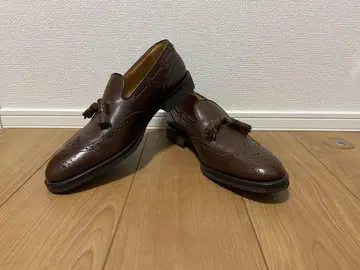 REGAL 브라운 가죽 태슬 로퍼