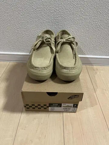 VANS CARVER LO 카버 27cm 베이지