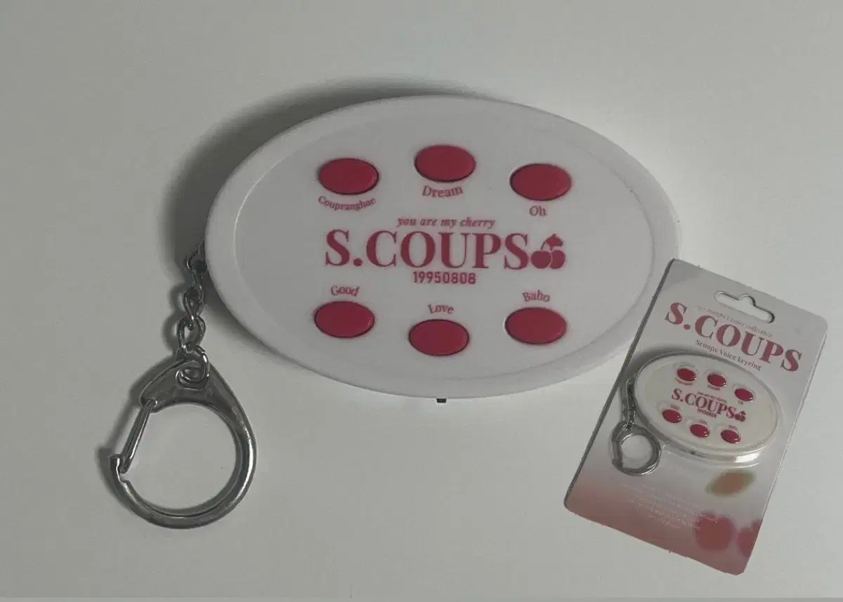 Seventeen s.coups Voice Keyring wts 1.2
