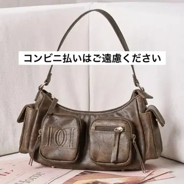 Darich 다리치 DD 가죽 핸들 백 브라운 BRN 새상품