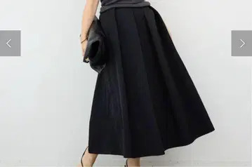 Deuxieme Classe 블랙 플레어 스커트 사이즈 38