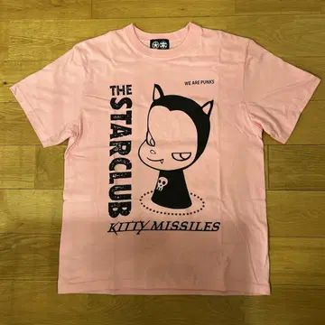 THE STARCLUB Kitty Missiles 티셔츠 L 핑크