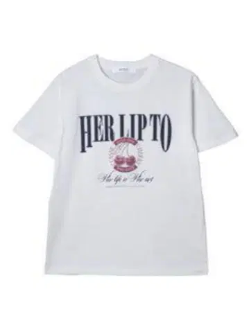 herlipto Classic Cherry Tee 화이트 화이트 한정판
