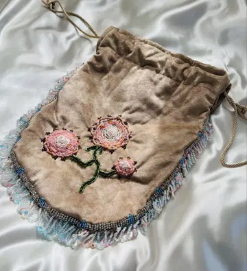 비즈 프린지 백