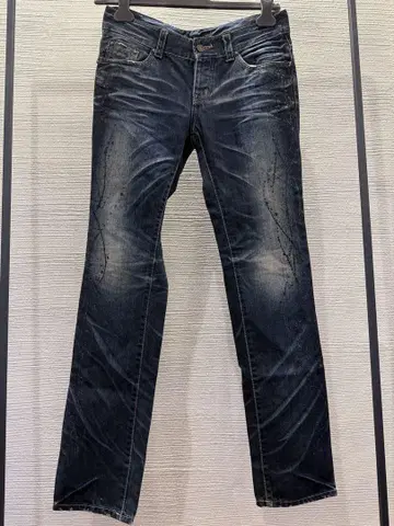 00s fuga japanese label flare demim 데님