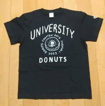 미사용품 오카무라 야스유키 도우나챠테 켄 대학 칼리지 티셔츠 사이즈 S