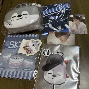 SKZOO 파우치 및 부속품 세트 Chani