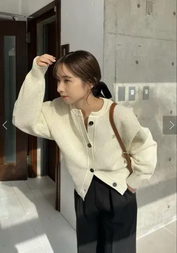 capricieux le'mage 1 포인트 메쉬 가디건