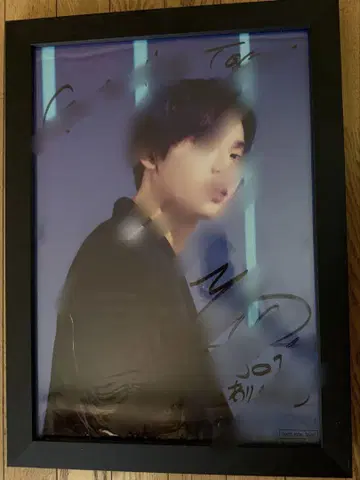 JO1 요나시로 쇼 친필 사인 패널