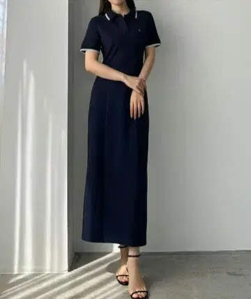 루엘레 폴로 원피스 I 라인 블루 계열 기타 S