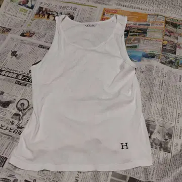 H.R. MARKET 화이트 탱크탑 사이즈 1