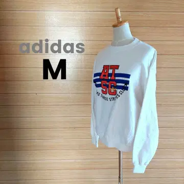 아디다스 트레이닝복 M 화이트 데상트 트레포일