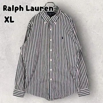 Ralph Lauren 긴팔 셔츠 XL 스트라이프 커스텀 핏