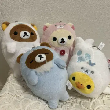 리락쿠마 우미리락쿠마 공 체인 봉제 인형 마스코트 전 4종