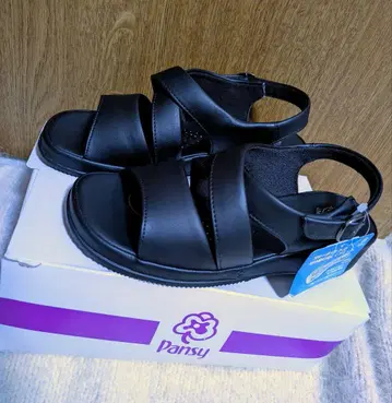 박스 포함 새상품급 Pansy 팬지 오피스 샌들 M 사이즈