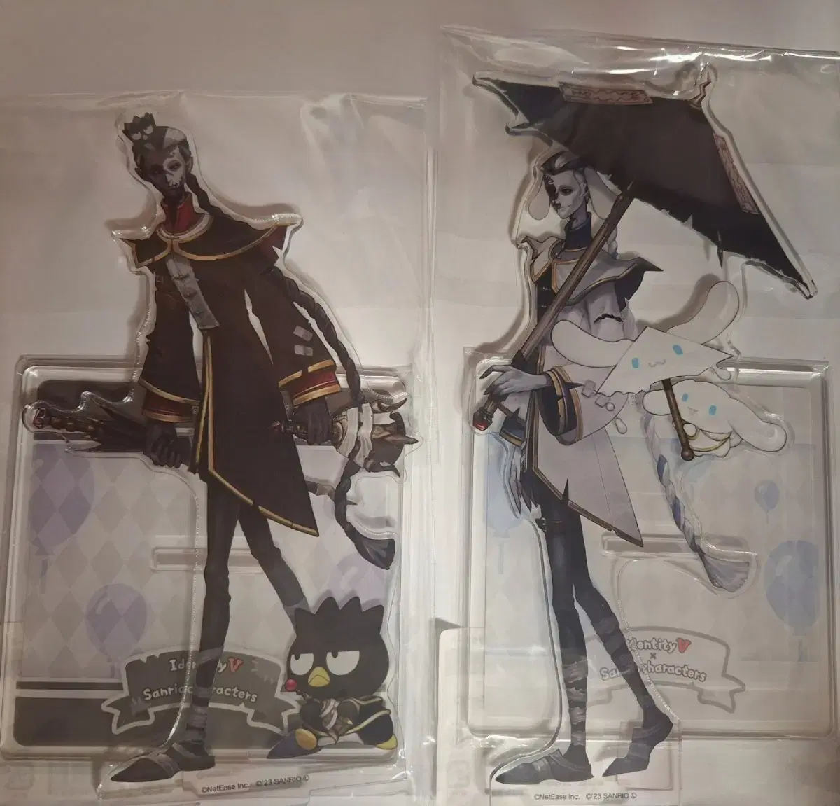 Identity V Wu Chang Sanrio Series 1 Acrylic Stand / Fan Wujiu Xie Bian Goods