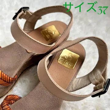 칸나 샌들 통굽 스트랩 신발 여성용 kannna