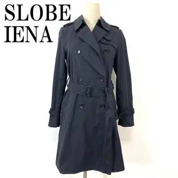 SLOBE IENA 슬로브 이에나 트렌치코트 네이비 36 B8586