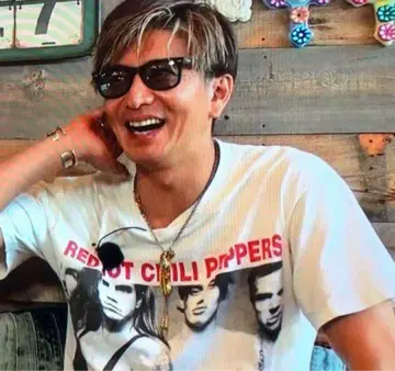 RED HOT CHILI PEPPERS 기무라 타쿠야 티셔츠