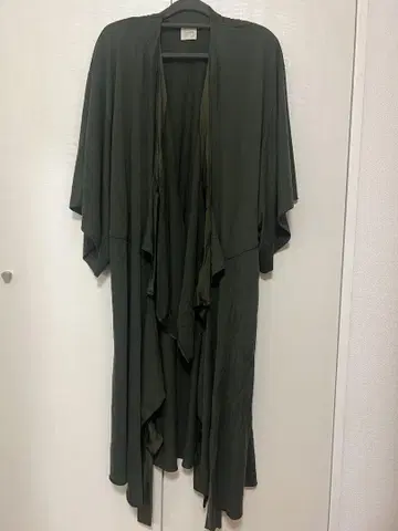 jonnlynx 노카라 가운 가디건 카키