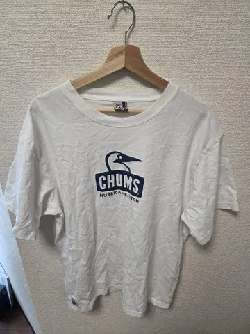 CHUMS 화이트 티셔츠 2XL