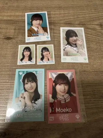카니사와 모에코 미니 포토 레어 브로마이드 묶음 판매