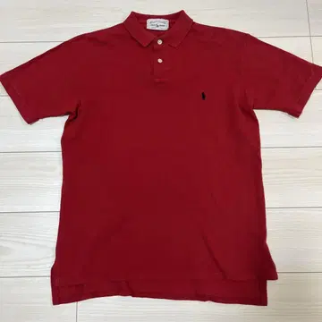 Ralph Lauren 빨간색 피케 셔츠 S 사이즈 빈티지 구제 의류