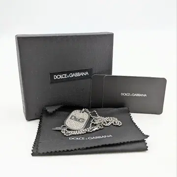 돌체앤가바나 D&G 로고 큐빅 목걸이