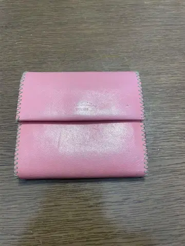 폴 스미스 핑크 접이식 지갑