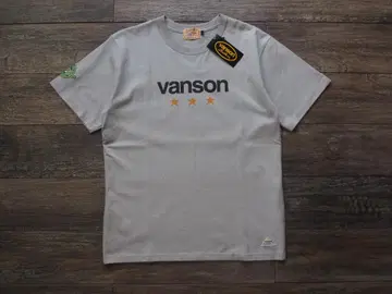 VANSON 플라이 휠 로고 티셔츠 L 택 포함 미사용 반슨