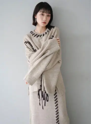 루미에르 니트 셋업
