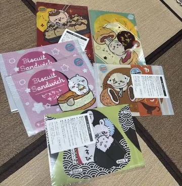 치이카와 (먼작귀) 훼미리마트 콜라보 클리어 파일