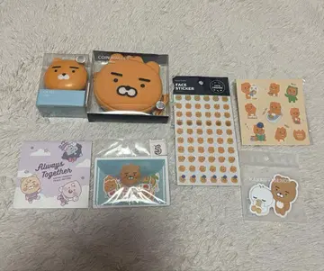 카카오프렌즈 라이언 굿즈 세트