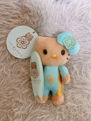 헬로키티 카할라 호텔 블루 서프 키링 일광화상 키티