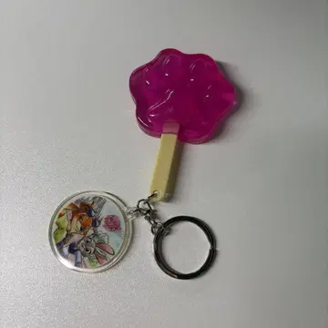 디즈니 리조트 토피아 아이스 캔디 키체인