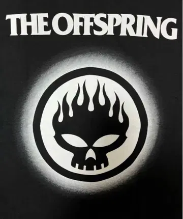 미사용품 The Offspring/오프스프링 로고 티셔츠 양면 프린트 L