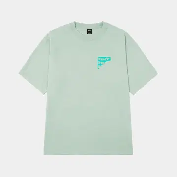 HUF 민트 그린 티셔츠