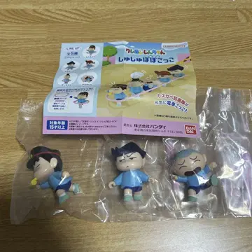 크레용 신짱 스크런치 포포 놀이 3개 세트