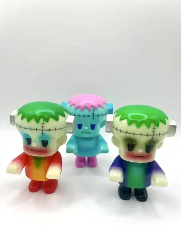 아트 정키 프랭키 소프트 비닐 3개 세트