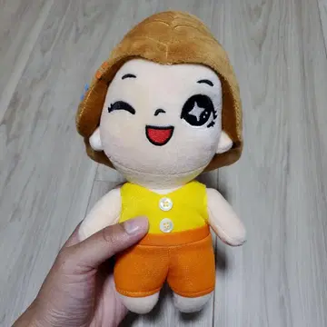 태국 베키 봉제 인형 오렌지