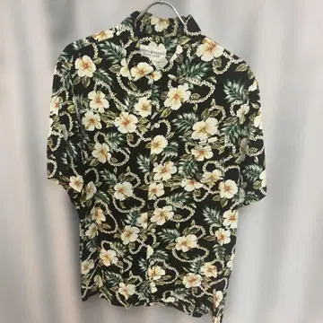DENIM & SUPPLY 알로하 셔츠 블랙