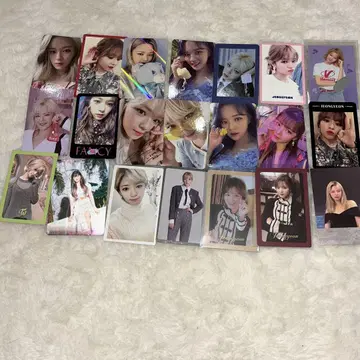 twice 정연 트레이딩 카드