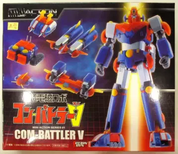 Action Toys 미니 액션 피규어 초전자 로봇 콤바트라 V