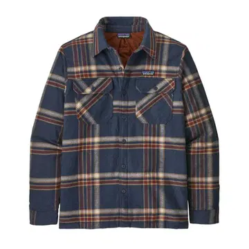 Patagonia 플란넬 셔츠 네이비 체크