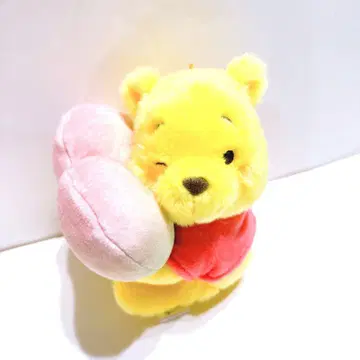 푸우 디즈니 스토어 봉제 인형 키체인