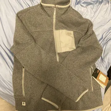 THE NORTH FACE 그레이 플리스 자켓