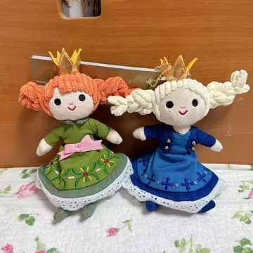 안나와 눈의 여왕 봉제 인형 참