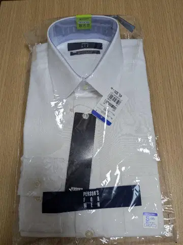 PERSON'S FOR MEN 화이트 셔츠 37 S