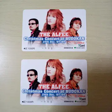 THE ALFEE 크리스마스 콘서트 T 카드